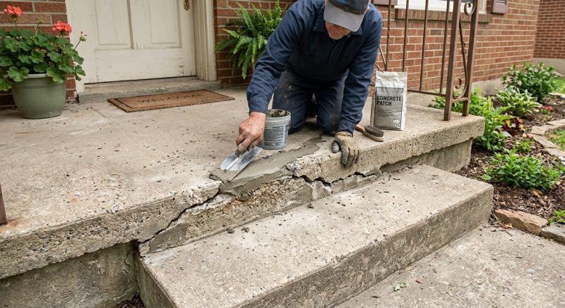 Concrete Fence Repair in West Des Moines, IA