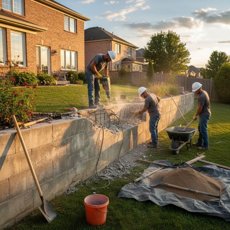 Concrete Wall Repair