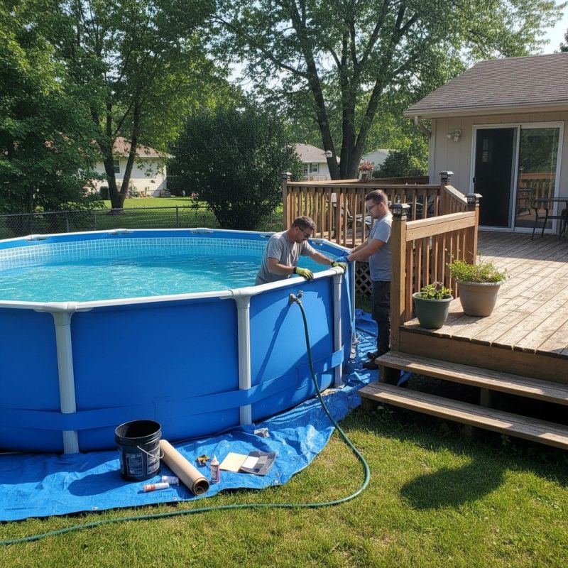Pool Deck Repair