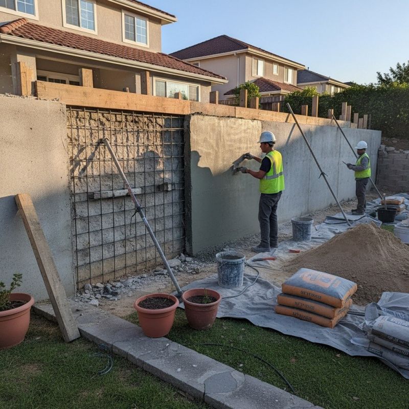 Poured Wall Repair