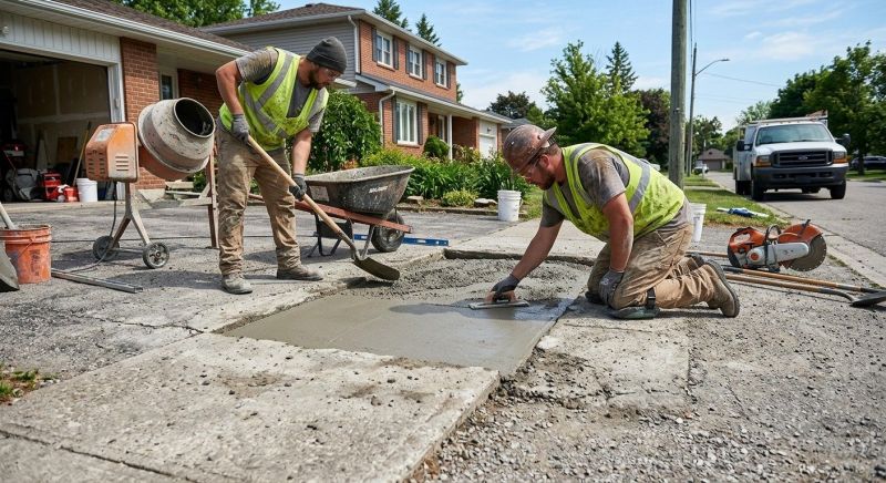 Sidewalk Concrete Repair in Corpus Christi, TX