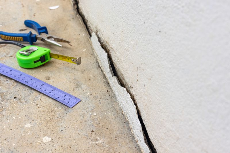 Wall Crack Sealing